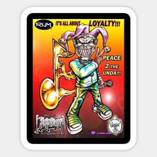 ASYLUM - JESTER 1 Sticker